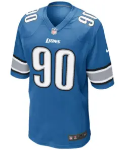 Ndamukong Suh Detroit Lions Nike Youth Team Color Game Jersey - Light Blue - Image 2