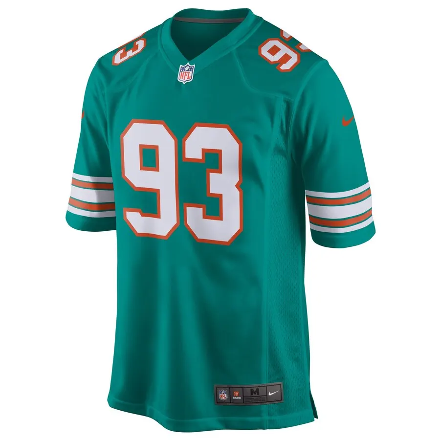 Ndamukong Suh Miami Dolphins Nike Alternate Game Jersey - Aqua - Image 2