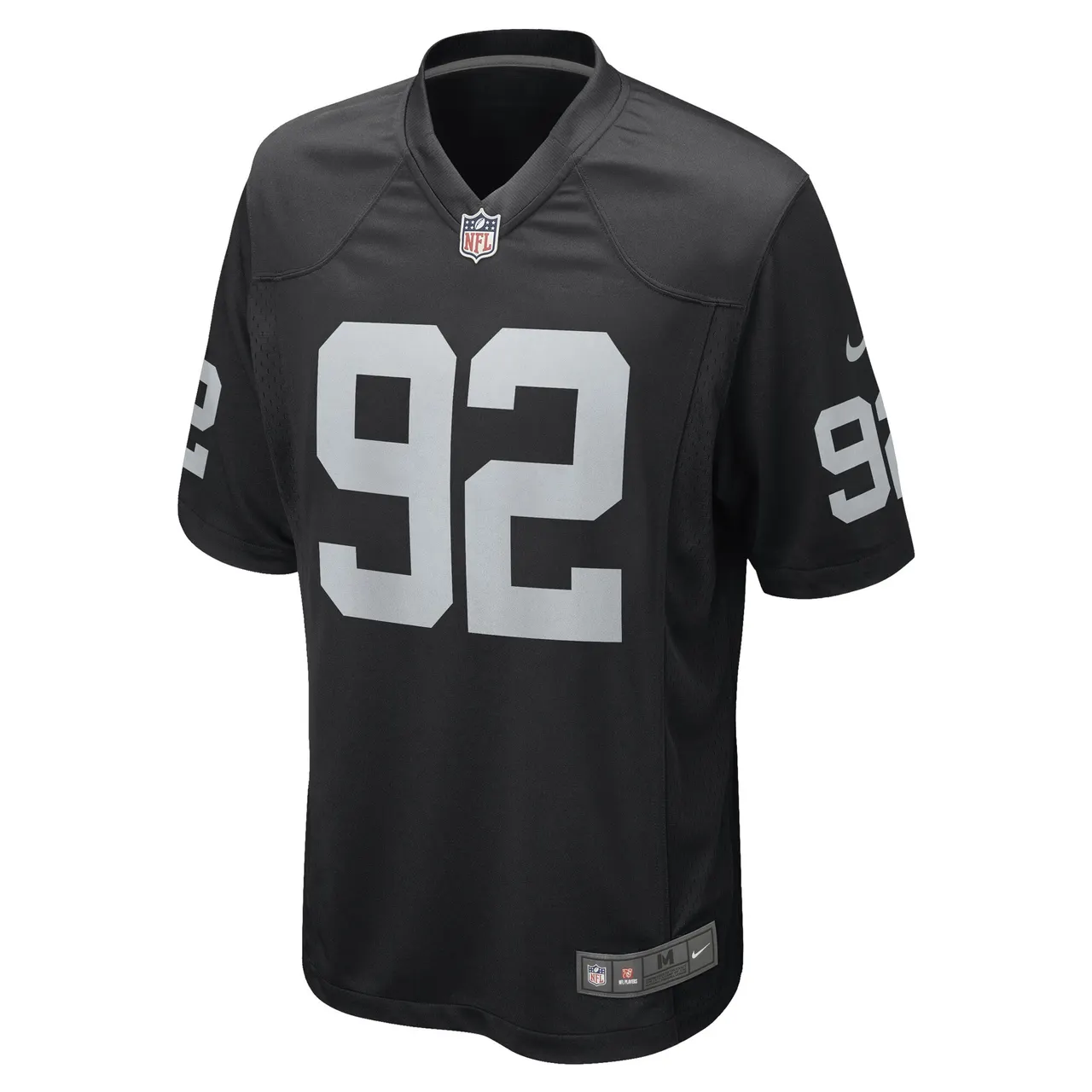 Neil Farrell Jr. Las Vegas Raiders Nike Game Player Jersey - Black - Image 3