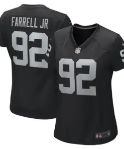 Neil Farrell Jr. Las Vegas Raiders Nike Women's Game Player Jersey - Black