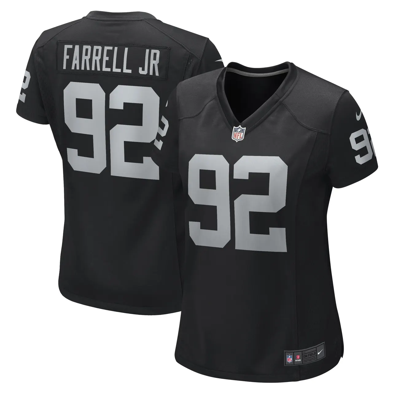 Neil Farrell Jr. Las Vegas Raiders Nike Women's Game Player Jersey - Black