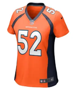 Netane Muti Denver Broncos Nike Women's Game Player Jersey - Orange - Image 3