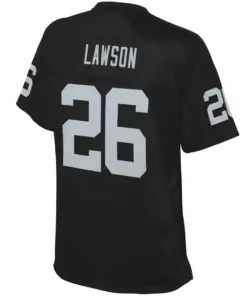 Nevin Lawson Las Vegas Raiders NFL Pro Line Women's Team Player Jersey - Black - Image 3