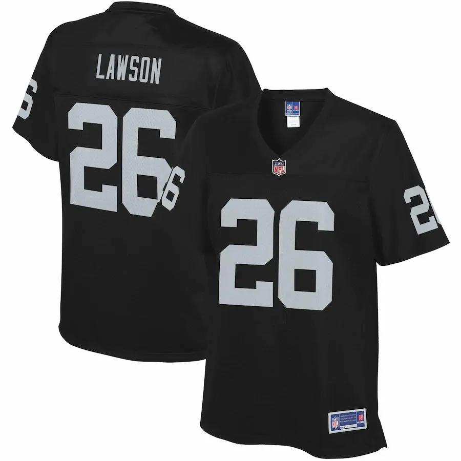 Nevin Lawson Las Vegas Raiders NFL Pro Line Women's Team Player Jersey - Black
