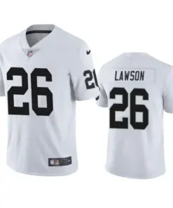 Nevin Lawson Las Vegas Raiders Nike Vapor Limited Jersey - White