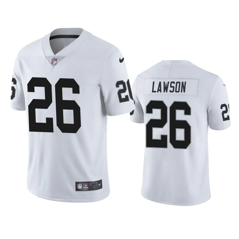 Nevin Lawson Las Vegas Raiders Nike Vapor Limited Jersey - White