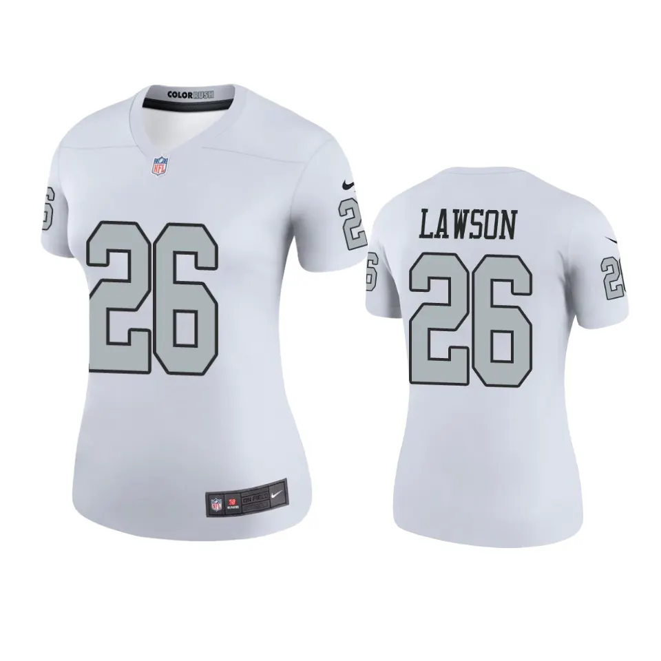 Nevin Lawson Las Vegas Raiders Nike Women's Color Rush Legend Jersey - White