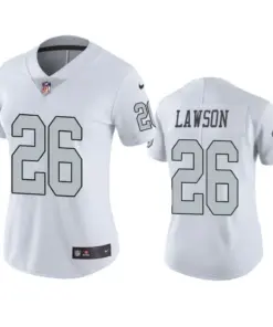 Nevin Lawson Las Vegas Raiders Nike Women's Color Rush Limited Jersey - White