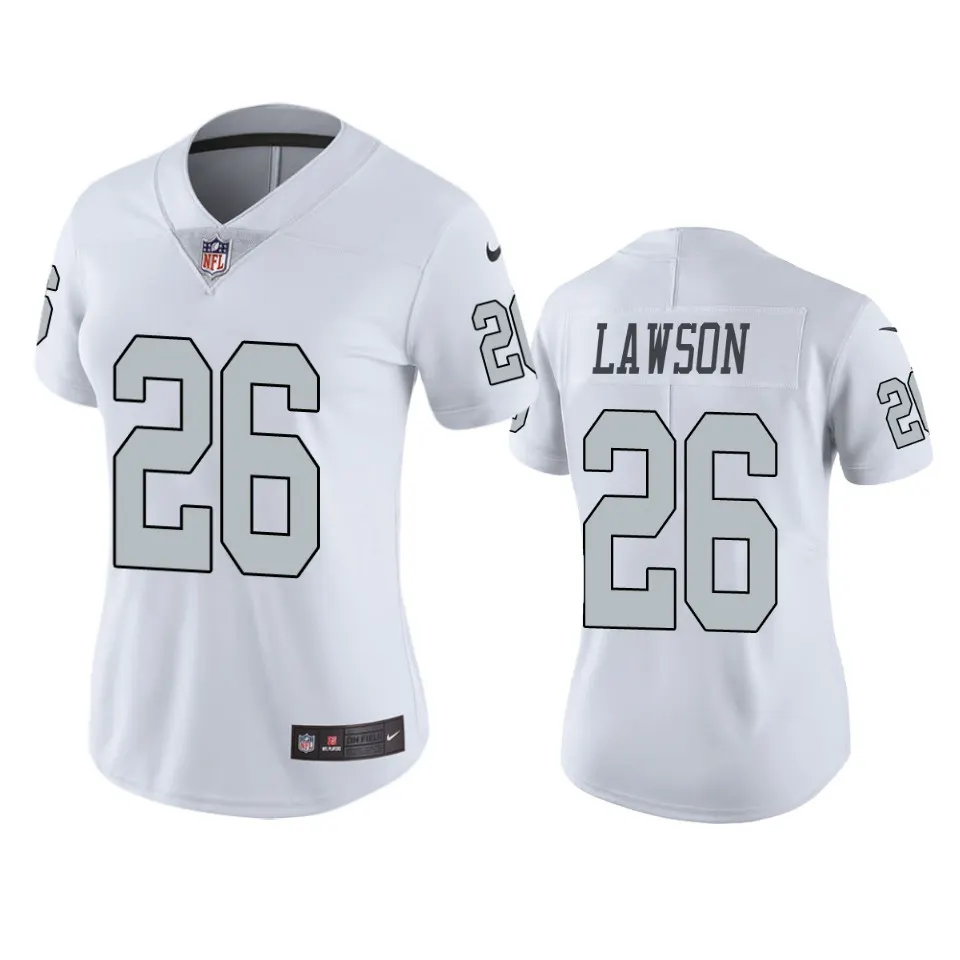 Nevin Lawson Las Vegas Raiders Nike Women's Color Rush Limited Jersey - White
