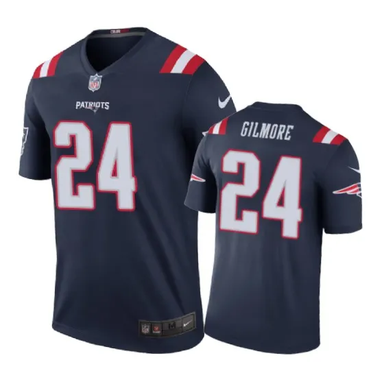 Stephon Gilmore New England Patriots Nike Color Rush Jersey - Navy