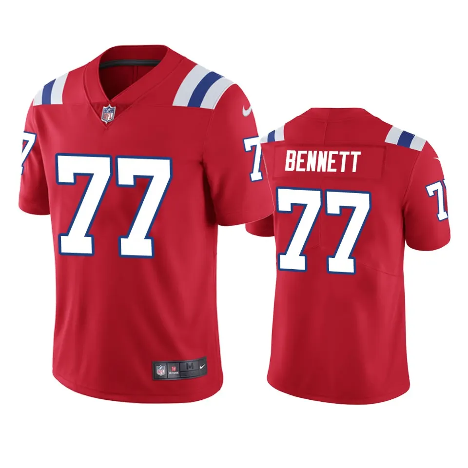 Michael Bennett New England Patriots Nike Vapor Untouchable Limited Jersey - Red