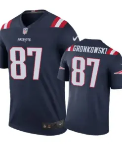Rob Gronkowski New England Patriots Nike Color Rush Jersey - Navy