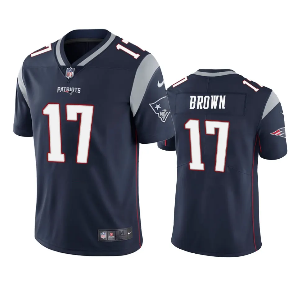Antonio Brown New England Patriots Nike Vapor Limited Jersey - Navy