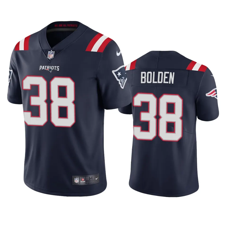 Brandon Bolden New England Patriots Nike 2020 Vapor Limited Jersey - Navy