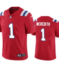 Cameron Meredith New England Patriots Nike Vapor Limited Jersey - Red