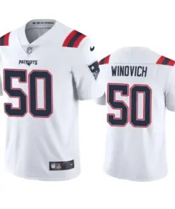 Chase Winovich New England Patriots Nike 2020 Vapor Limited Jersey - White