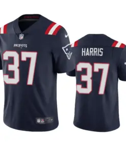 Damien Harris New England Patriots Nike 2020 Vapor Limited Jersey - Navy