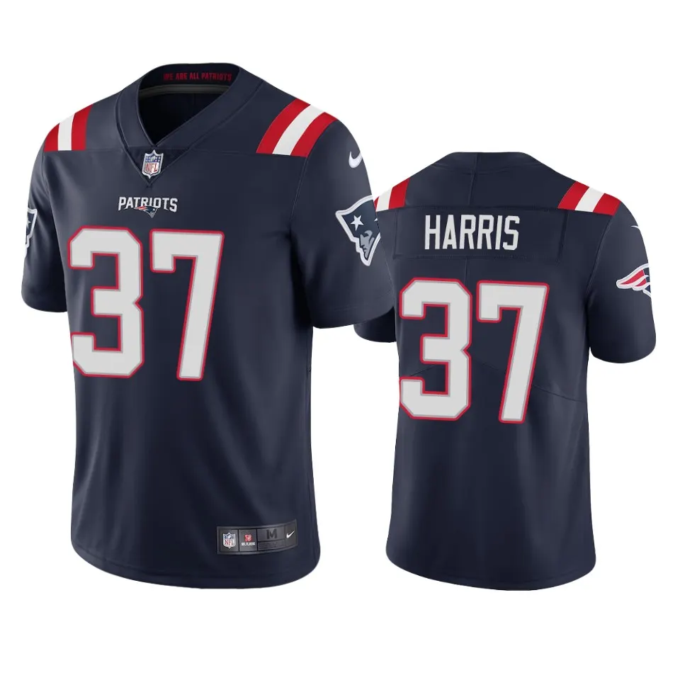 Damien Harris New England Patriots Nike 2020 Vapor Limited Jersey - Navy