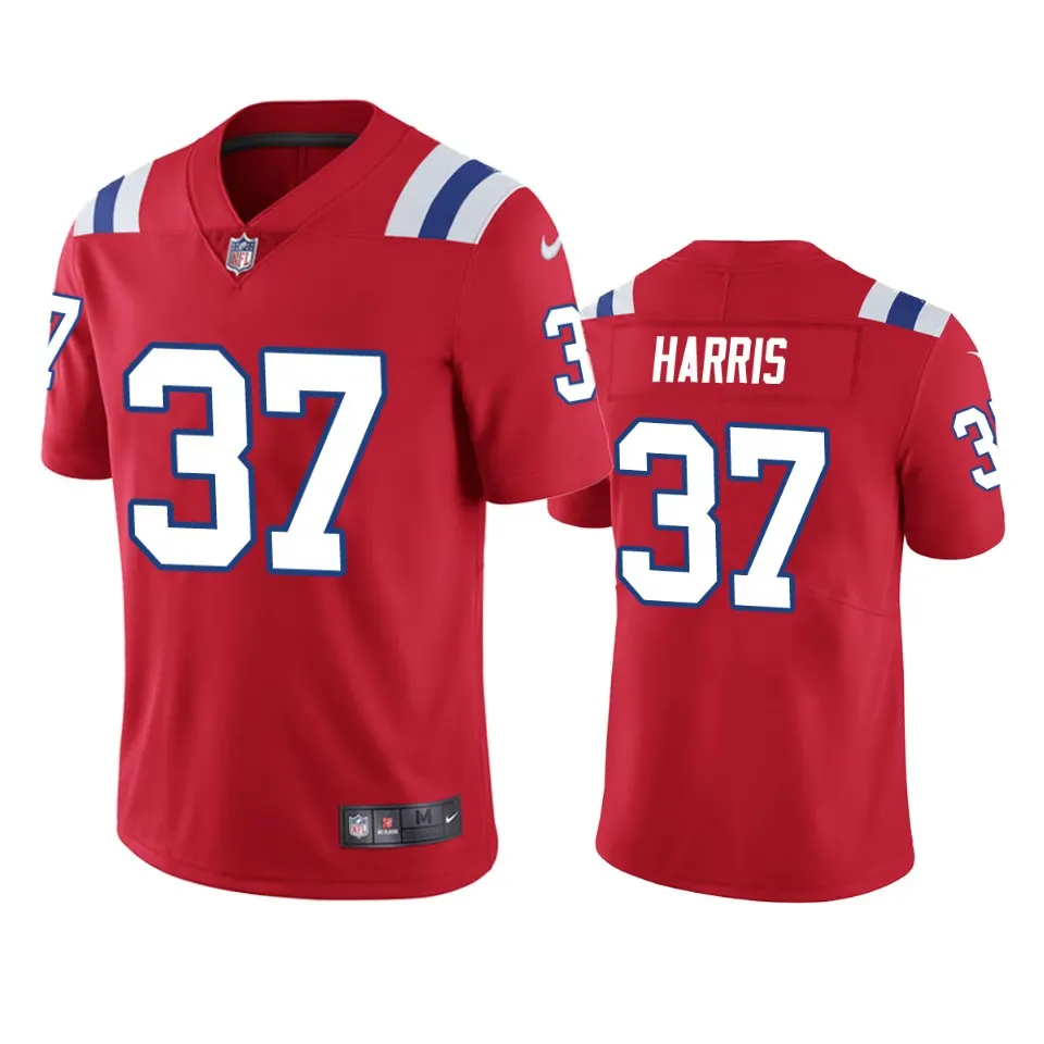 Damien Harris New England Patriots Nike Vapor Limited Jersey - Red