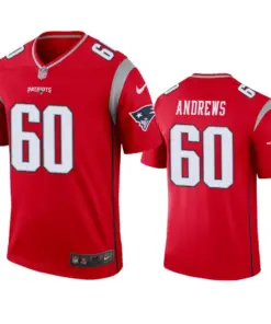 David Andrews New England Patriots Nike Inverted Legend Jersey - Red