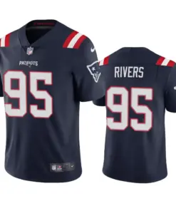 Derek Rivers New England Patriots Nike 2020 Vapor Limited Jersey - Navy