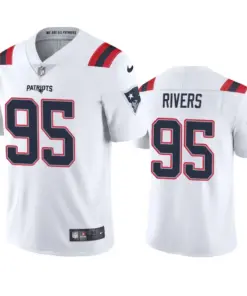 Derek Rivers New England Patriots Nike 2020 Vapor Limited Jersey - White