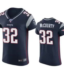 Devin McCourty New England Patriots Nike 100th Season Vapor Elite Jersey - Navy