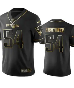Dont'a Hightower New England Patriots Nike 2019 Golden Edition Vapor Untouchable Limited Jersey - Anthracite