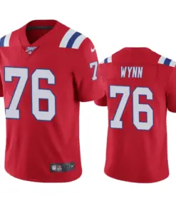 Isaiah Wynn New England Patriots Nike 100th Season Vapor Limited Jersey - Red
