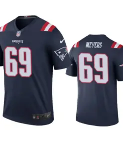 Jakobi Meyers New England Patriots Nike Color Rush Legend Jersey - Navy