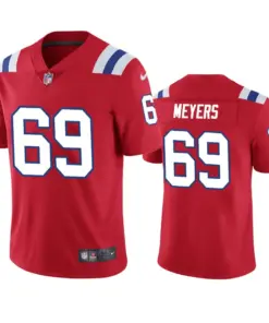 Jakobi Meyers New England Patriots Nike Vapor Limited Jersey - Red