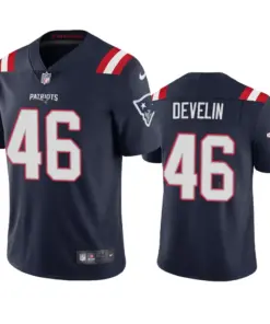James Develin New England Patriots Nike 2020 Vapor Limited Jersey - Navy