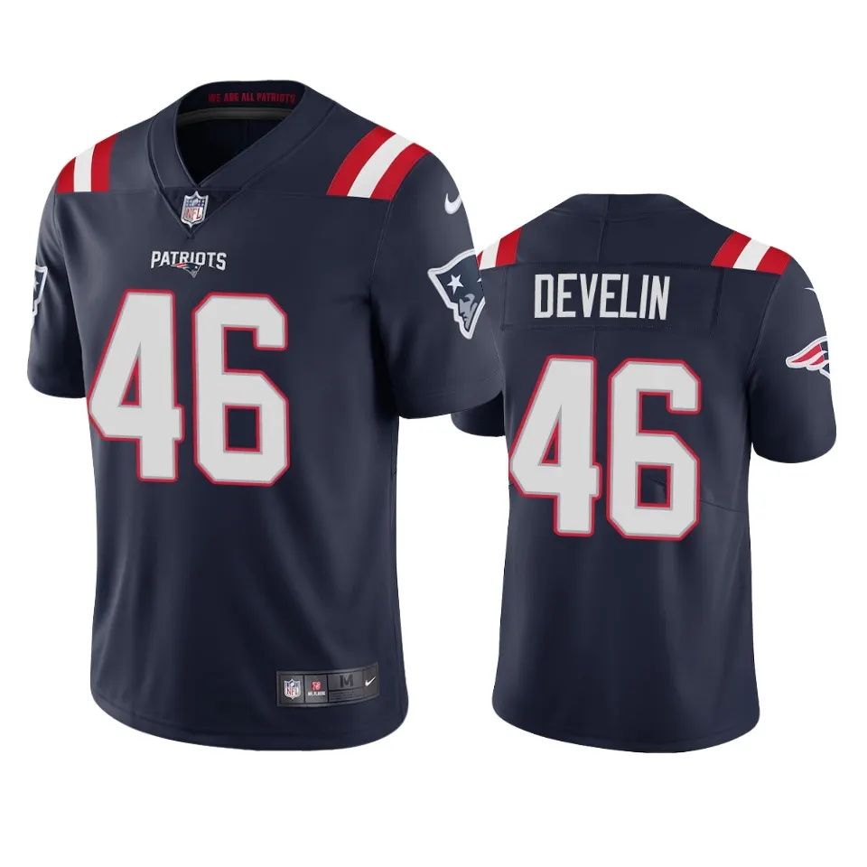 James Develin New England Patriots Nike 2020 Vapor Limited Jersey - Navy