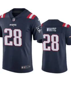 James White New England Patriots Nike Color Rush Limited Jersey - Navy