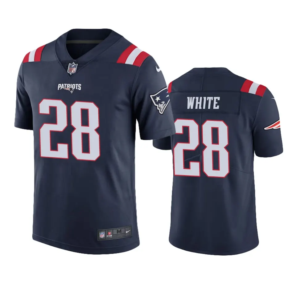 James White New England Patriots Nike Color Rush Limited Jersey - Navy