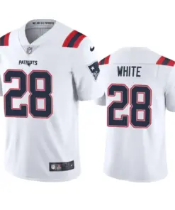 James White New England Patriots Nike 2020 Vapor Limited Jersey - White