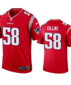 Jamie Collins New England Patriots Nike Inverted Legend Jersey - Red