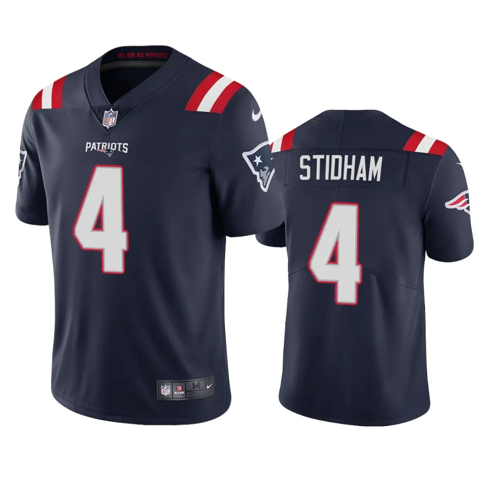Jarrett Stidham New England Patriots Nike 2020 Vapor Limited Jersey - Navy