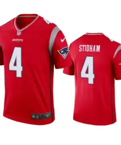 Jarrett Stidham New England Patriots Nike Inverted Legend Jersey - Red