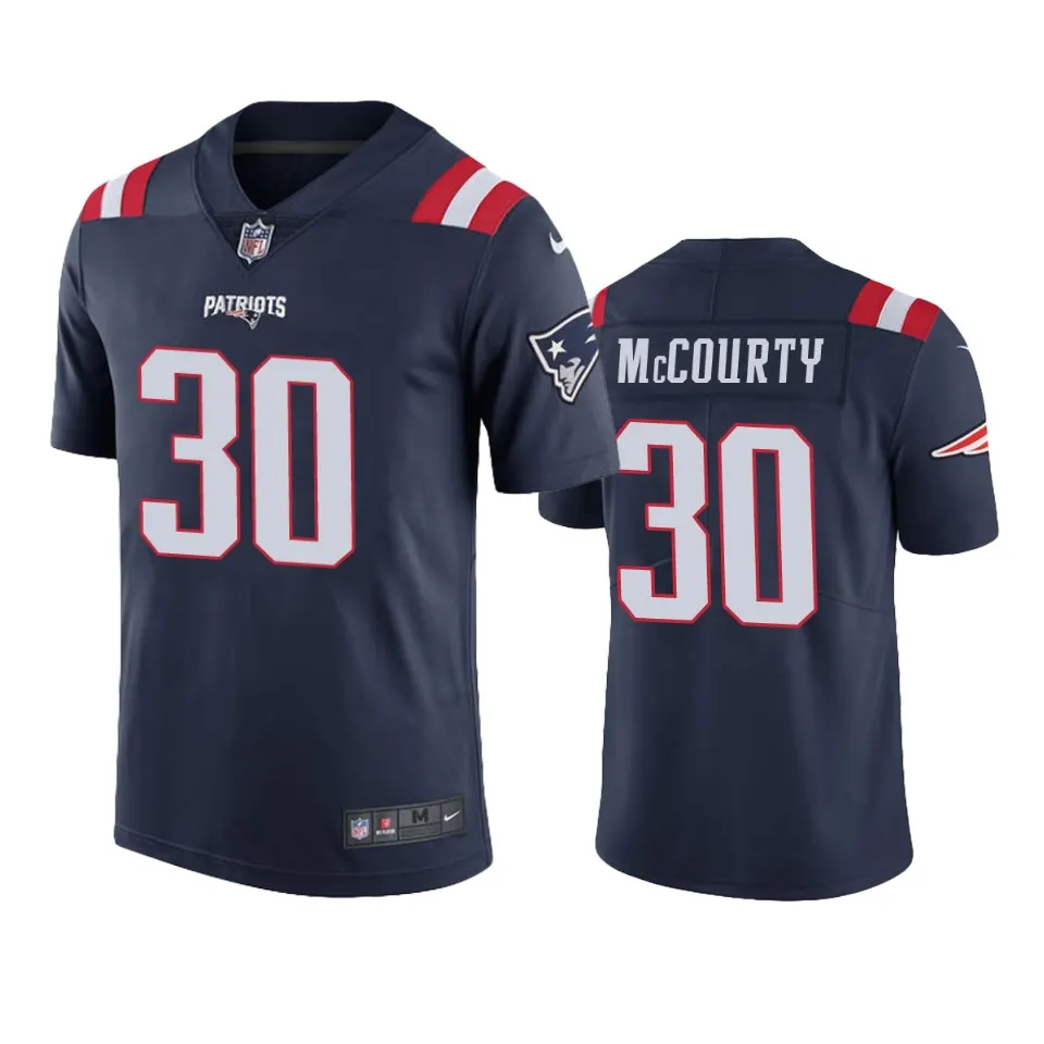 Jason McCourty New England Patriots Nike Color Rush Limited Jersey - Navy
