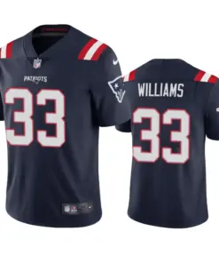 Joejuan Williams New England Patriots Nike 2020 Vapor Limited Jersey - Navy