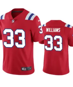 Joejuan Williams New England Patriots Nike Vapor Limited Jersey - Red