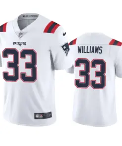 Joejuan Williams New England Patriots Nike 2020 Vapor Limited Jersey - White