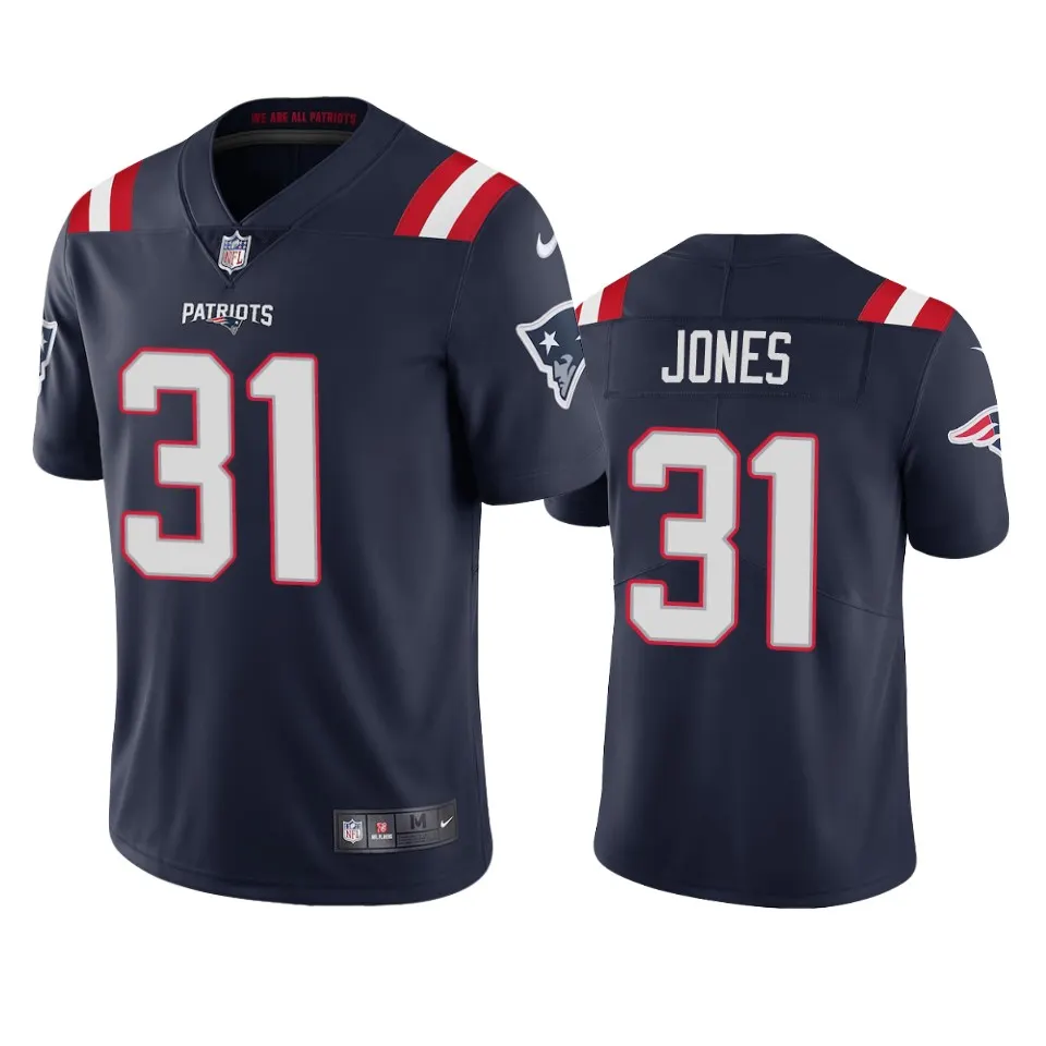 Jonathan Jones New England Patriots Nike 2020 Vapor Limited Jersey - Navy