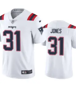 Jonathan Jones New England Patriots Nike 2020 Vapor Limited Jersey - White