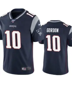Josh Gordon New England Patriots Nike 100th Season Vapor Limited Jersey - Navy