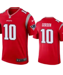 Josh Gordon New England Patriots Nike Inverted Legend Jersey - Red