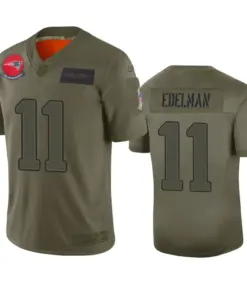 Julian Edelman New England Patriots Nike 2019 Salute to Service Limited Jersey - Camo