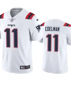 Julian Edelman New England Patriots Nike 2020 Vapor Limited Jersey - White