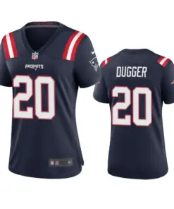 Kyle Dugger New England Patriots Nike 2020 NFL Draft Game Jersey - Navy